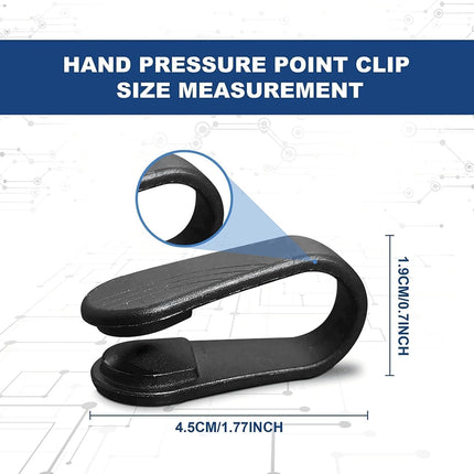 Sugar Control Acupressure Clip for Diabetics, LI4 Point, Relief for Headaches, Tension & Blood Sugar Management, Lightweight