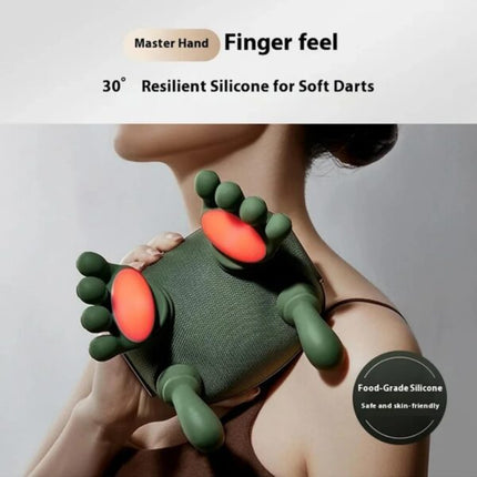 Rechargeable Neck and Shoulder Massager, Portable, Electric
